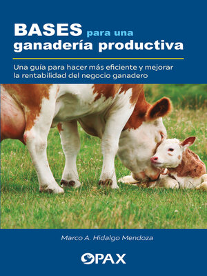 cover image of Bases para una ganadería productiva